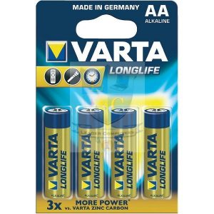 VARTA Longlife Batteries AA 1.5V