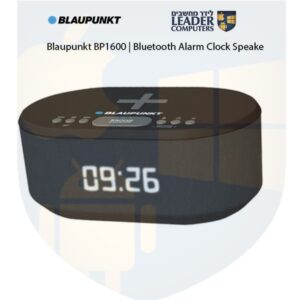 Bluetooth-динамик с будильником и зарядным устройством для смартфонов Blaupunkt BP1600 | черный цвет